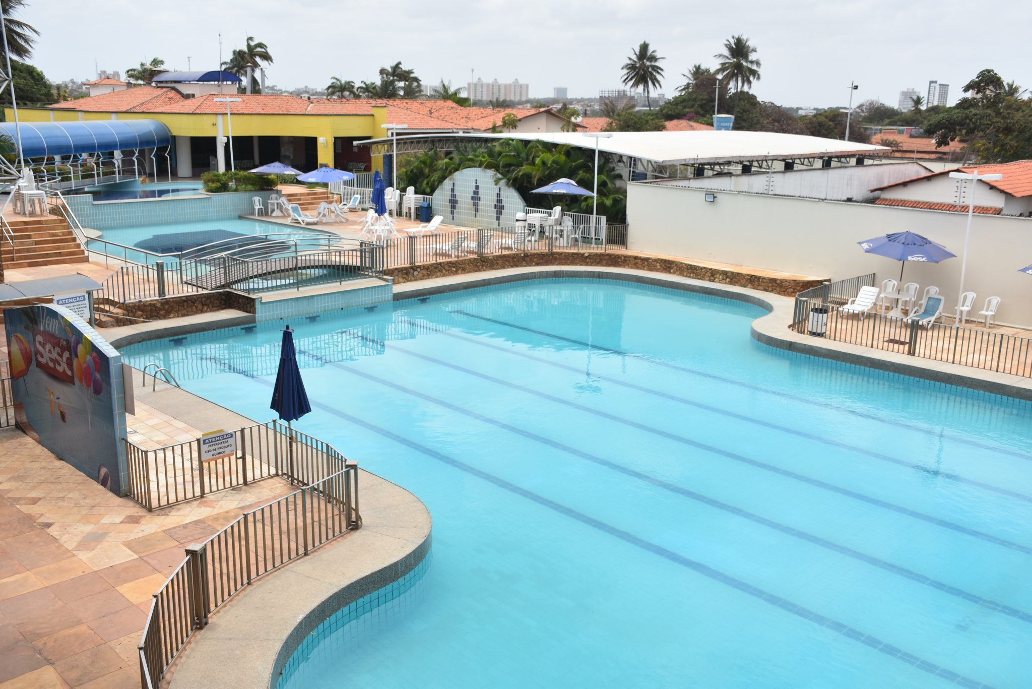 Sesc Turismo reabre a piscina e espaços de lazer neste final de semana Sesc no Maranhão
