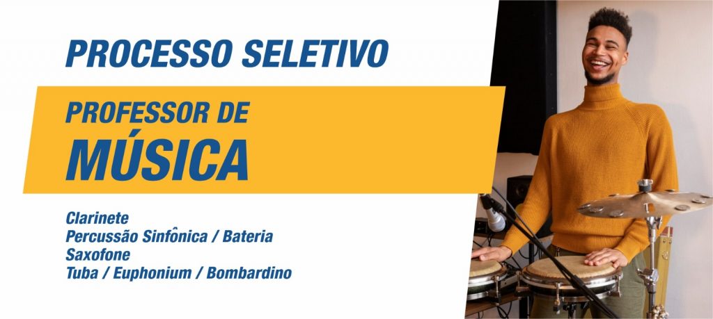 Sesc lança seletivo para contratação de professor de música em quatro modalidades
