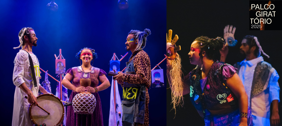 Palco Giratório apresenta o espetáculo “Itan e Tal”, do Grupo Baquetá (PR), nesta quarta (8)