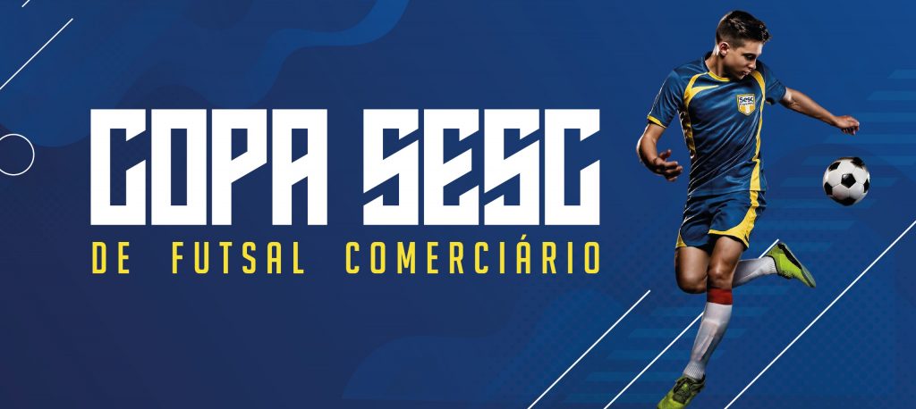Copa Sesc de Futsal inscreverá a partir do dia 21 nas categorias masculina e feminina